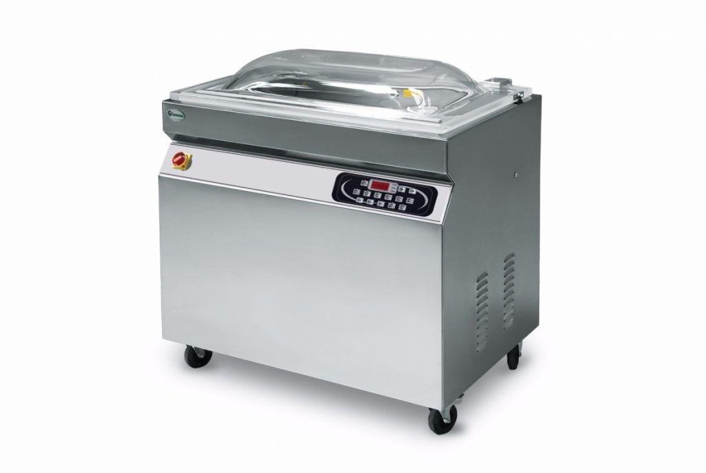 TM Electron TMVAC002 Confezionatrice Sottovoto Automatica - Multifunzione, Bianca, Con Pompa A Pistone E Rotolo Incluso